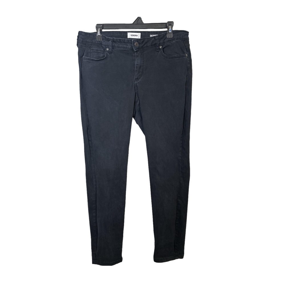 SONOMA Super Soft Skinny Jeans Size 16 Navy
